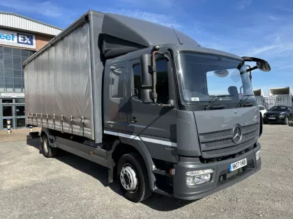 MERCEDES ATEGO 1221 12 TONNE *EURO 6* CURTAINSIDER 2017 - NK17 VWB img
