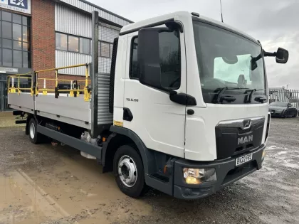 MAN TGL 8.190 7.5-TONNE DROPSIDE FLAT 2022 - BV22 FRO img