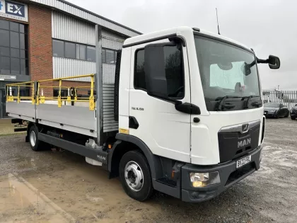MAN TGL 8.190 7.5-TONNE DROPSIDE FLAT 2022 - BV22 FRL img