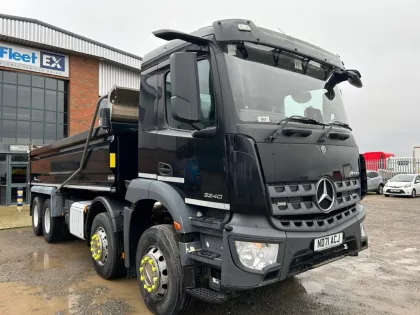 MERCEDES AROCS 3240 EURO 6 8X4 STEEL TIPPER 2022 - ND71 ACJ img
