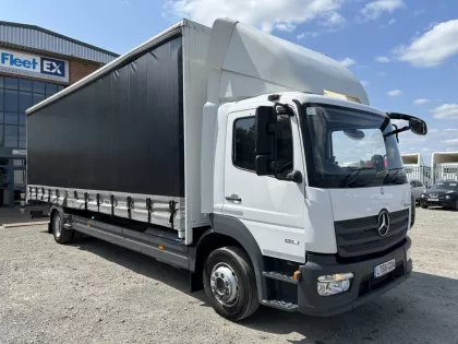 MERCEDES ATEGO 1218 12 TONNE *EURO 6* CURTAINSIDER 2018 - LT68 GOA img