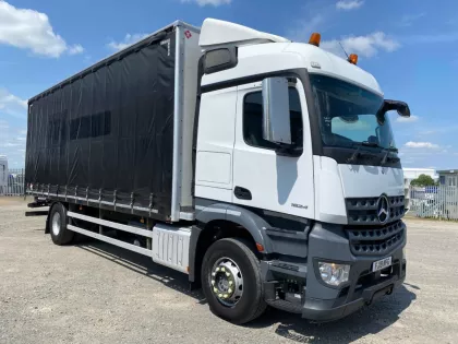 MERCEDES AROCS 1824 *EURO 6* 18 TONNE DOUBLE DECK CURTAINSIDER 2019 - FJ19 NFG img