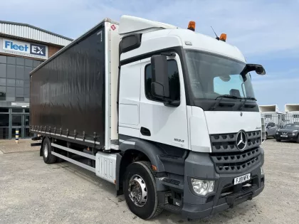 MERCEDES AROCS 1824 *EURO 6* 18 TONNE DOUBLE DECK CURTAINSIDER 2019 – FJ19 NFK img