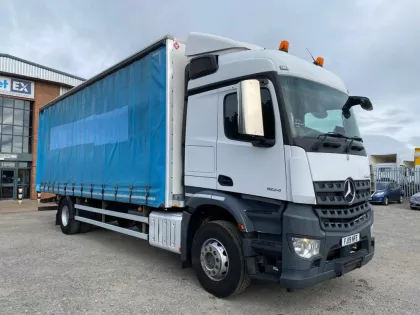 MERCEDES AROCS 1824 *EURO 6* 18 TONNE DOUBLE DECK CURTAINSIDER 2019 – FJ19 NFE img