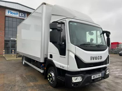 IVECO EUROCARGO 75-160 *EURO 6* 7.5 TONNE BOX VAN 2021 - NX71 YVA img