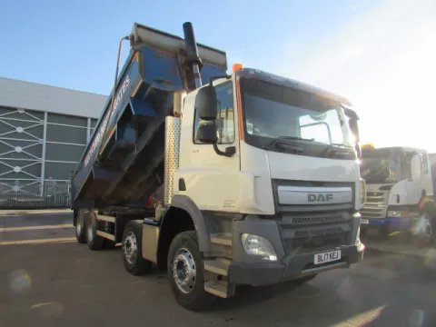 DAF CF85 400 8X4 STEEL BODY TIPPER (BL17 KEJ) S N:4207 img