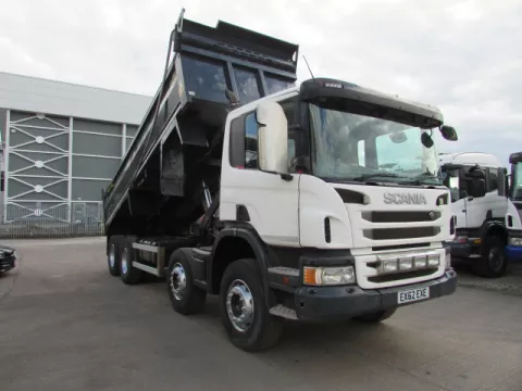 SCANIA P400 2012 8X4 STEEL BODY TIPPER (EX62 EXE) S N:4198 img
