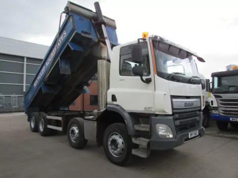 DAF CF85 400 8X4 STEEL BODY TIPPER (BP17 NBZ) S N:4206 img