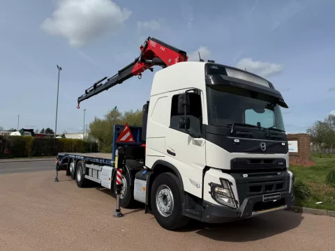 VOLVO FMX 460 GLOBETROTTER 2024 EURO 6, 8X2 CHEESEWEDGE BEAVERTAIL img