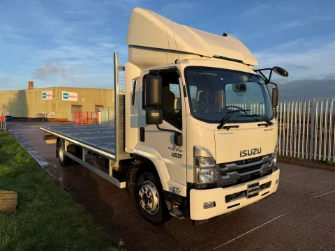 ISUZU FORWARD F135 240 2023 (23) EURO 6, DAY CAB, 13.5 TON, 23' 10“ FLAT   SCAFFOLD BODY img