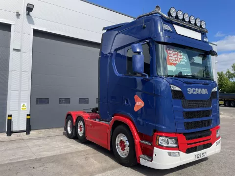 2022 (22) 500 S Highline mid lift, super singles to the front two axles and Sliding fifth wheel img