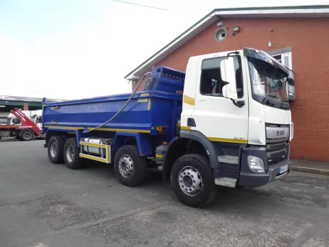 2019 DAF CF 8X4 STEEL TIPPER img