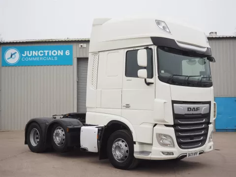 2021,71 reg DAF FTG XF480 SuperSpace 6x2 Tractor Unit img