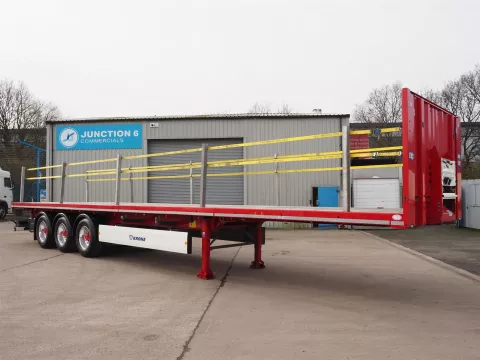 2024 Krone Triaxle Flatbed Trailer img