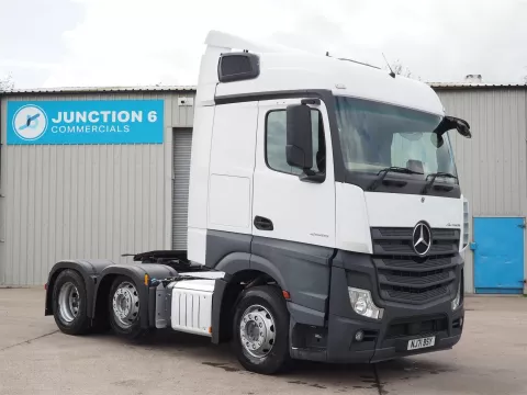 2021,71 reg Mercedes-Benz Actros MP5 2545LS Streamspace 6x2 Tractor Unit img