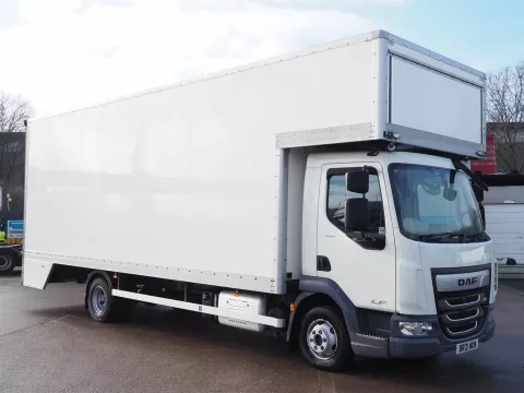 2021,21 reg DAF FA LF180 24 Foot Luton Dropwell Pantechnicon img