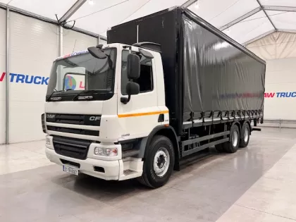 DAF CF75 310 6x2 10 Tyre Rear Lift Cab Curtainsider img