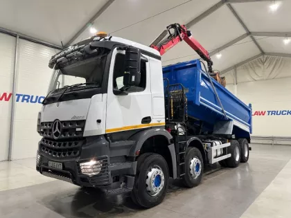Mercedes Actros 3240 8x4 Steel Tipper Grab img