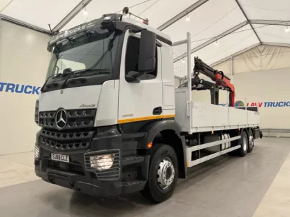Mercedes Arocs 2533 6x2 Rear Lift Brick Grab img