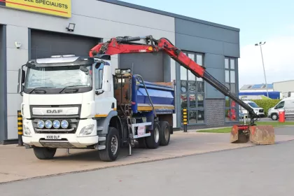 2018 (18) DAF CF 370 6X4 TIPPER GRAB img