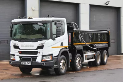 2018 (68) SCANIA P370 XT 8X4 TIPPER (EURO 6) img