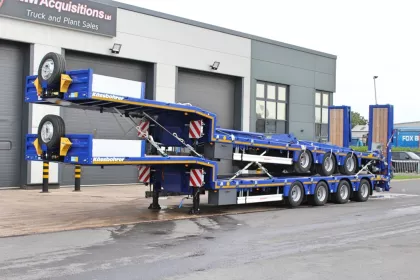 2026 KASSBOHRER 4 AXLE EXTENDABLE LOW LOADER TRAILER img