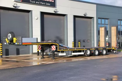 2026 KASSBOHRER 3 AXLE NON-EXTENDABLE NO REAR STEER LOW LOADER TRAILER img