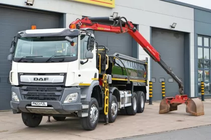 2023 (23) DAF CF 450 8X4 TIPPER GRAB img