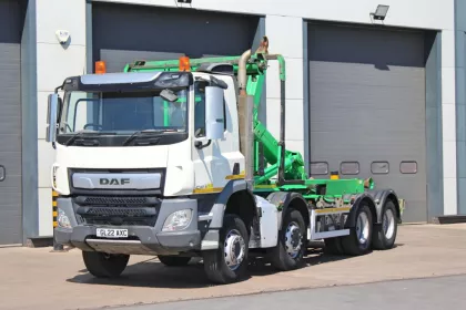 2022 (22) DAF CF 450 8X4 HOOK LOADER (EURO 6) img
