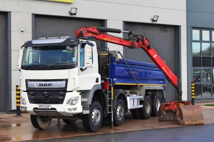 2022 (22) DAF CF 450 8X4 TIPPER GRAB (EURO 6) img