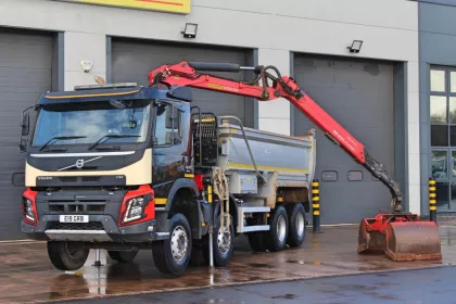 2019 (19) VOLVO FM 420 8X4 TIPPER GRAB (EURO 6) img