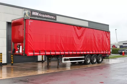 2013 CARTWRIGHT 3 AXLE CURTAIN SIDER TRAILER img