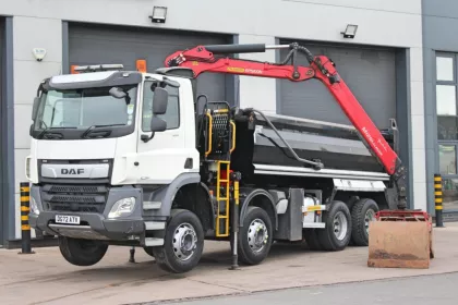 2023 (72) DAF CF 450 8X4 TIPPER GRAB img