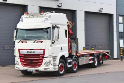 2019 DAF CF 530 8X2 BEAVERTAIL W  CORMACH EVO 34000 CRANE (EURO 6) img