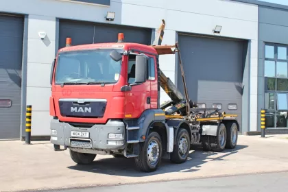 2014 (14) MAN TGS 35.400 8X4 32T HOOK LOADER (EURO 5) img