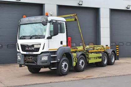 2016 (16) MAN TGS 35.400 8X4 HOOK LOADER (EURO 6) img
