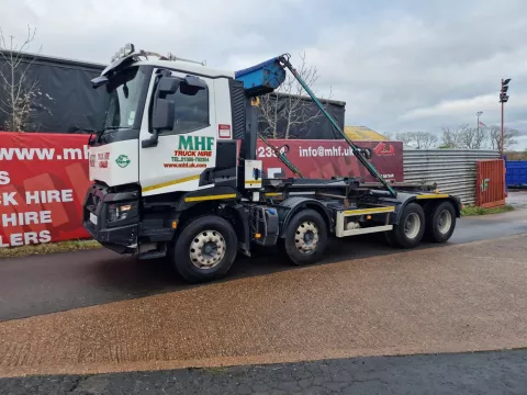 Renault K Range 430.32 32,000kgs Automatic, steel suspension, Fitted with Boughton hookloading equipment img