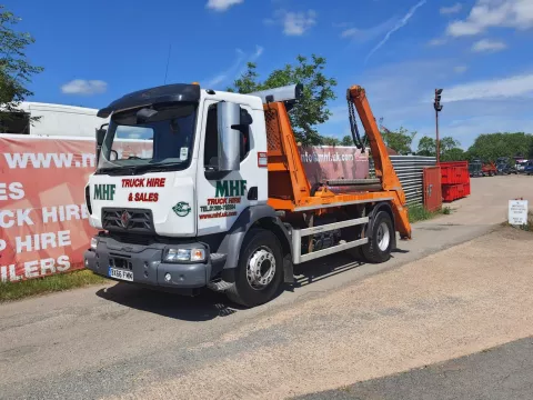 2016 RENAULT D240, 4x2, 18,000kgs GVW, SKIP LOADER img