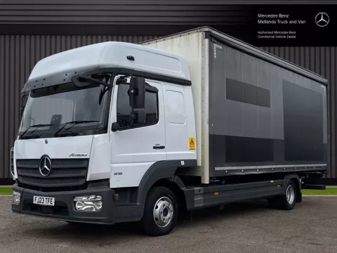 Mercedes-Benz Atego 816 Curtainside Sleeper 20FT img