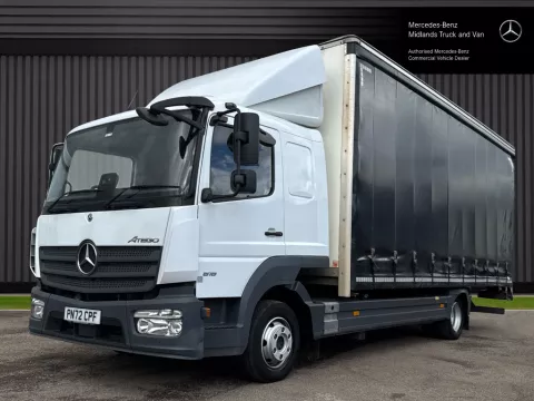Mercedes-Benz Atego 818 Curtainside Sleeper 20ft img