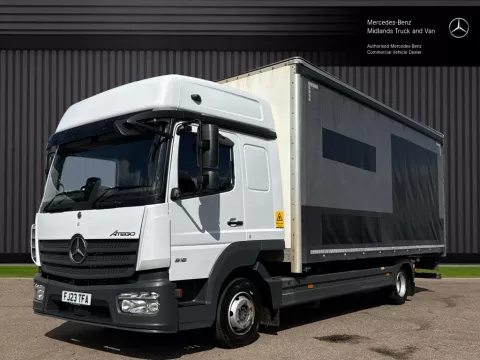 Mercedes-Benz Atego 816 Curtainside Sleeper 20FT img