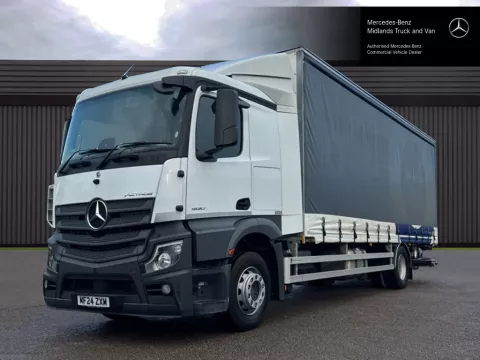 Mercedes-Benz Actros L 1830L Curtainside with Tuckaway Taillift 26FT img