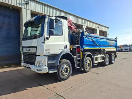 2021 DAF 32T Tipper Grab img
