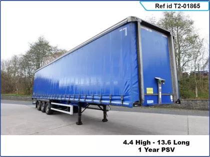 2018 Montracon Trailer Curtain Side img