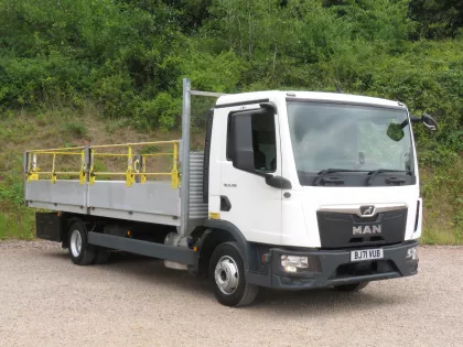 MAN TGL 8.190 'New Shape' - 7.5 Ton Dropsided Flatbed img