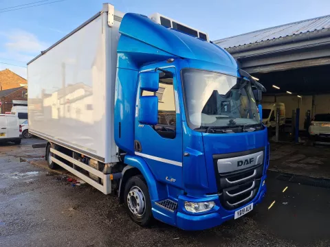 2019 (19) DAF LF210 FA 12 TON FRIDGE BOX TWIN COMPARTMENT STANDBY EURO 6  PLUS VAT img