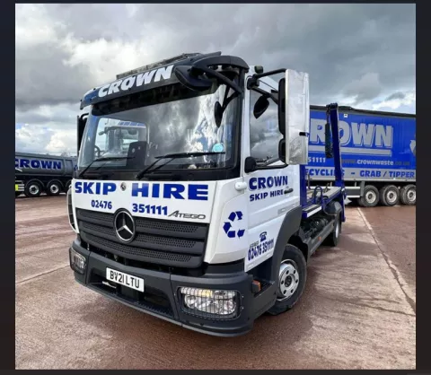 2021 Mercedes-Benz Atego 818 7.5t Skip Loader img