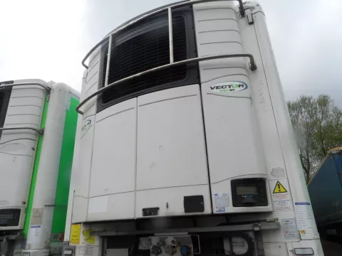 2014 G&A 10.6mt TANDEM AXLE REAR STEER FRIDGE TRAILERS img