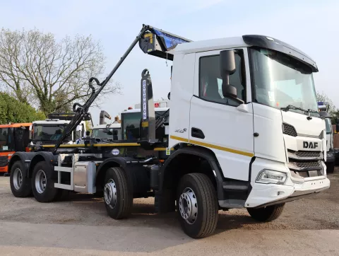 DAF XDC450 8x4 Boughton Hook Loader img