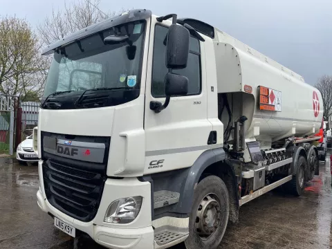 2015 DAF FAN CF330 EURO 6 RIGID FUEL TANKER img